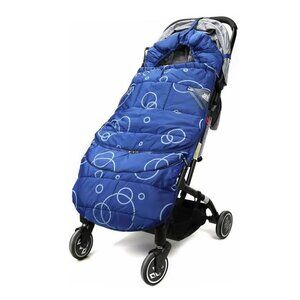 Apple Baby Footmuff for Infant to Toddler, Blue